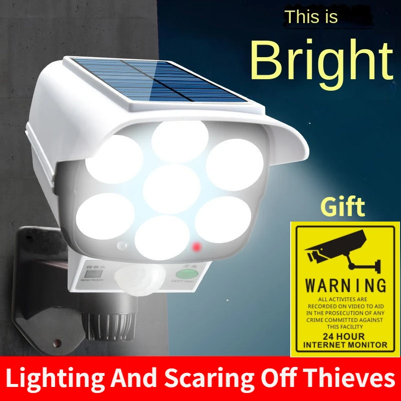 Photography Lighting Effects - Outdoor Solar Light Motion Sensor Security