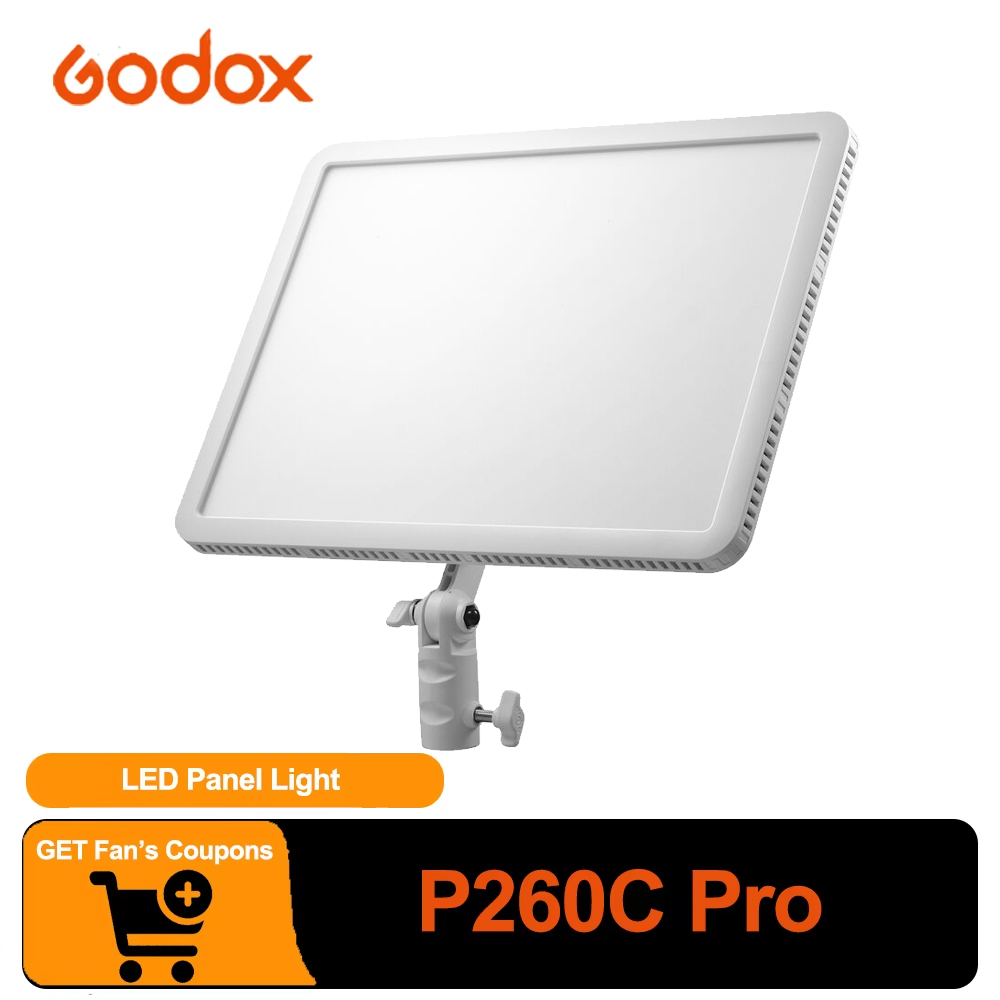 Photography Lighting Continuous - Godox P260C PRO LED Light Panel