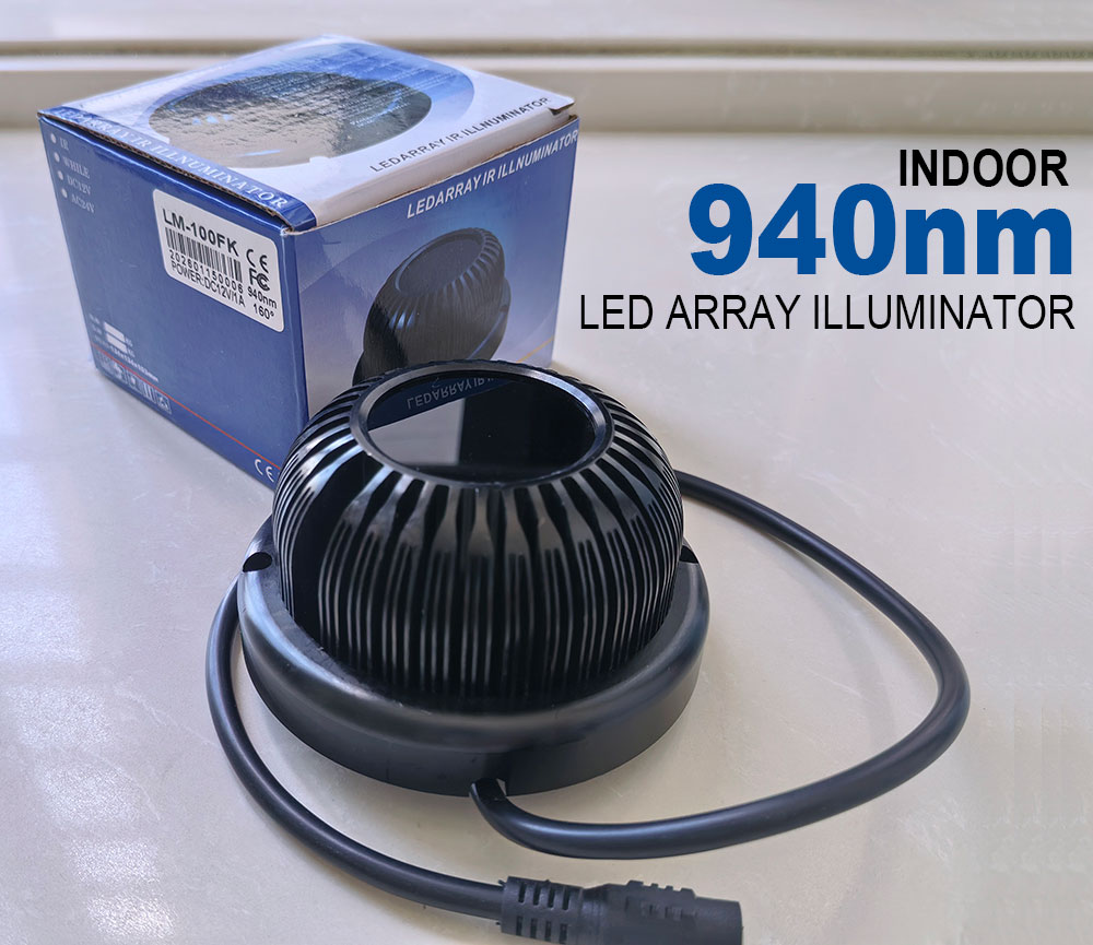 Photography Lighting Effects - New Indoor Black Invisible IR illuminator