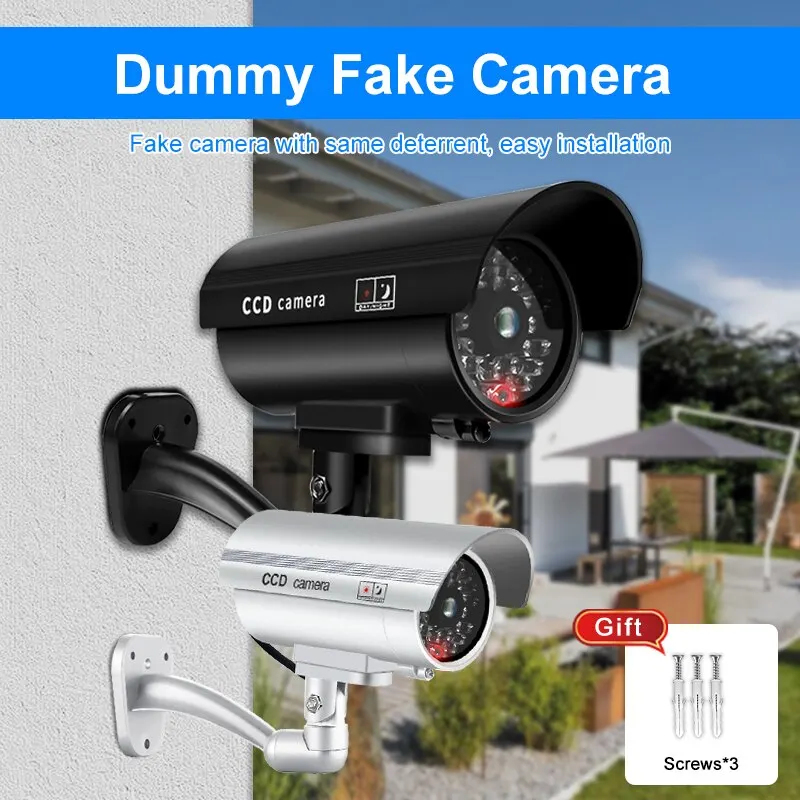 Photography Lighting Effects - 1PC Dummy Security Camera Watreproof Indoor