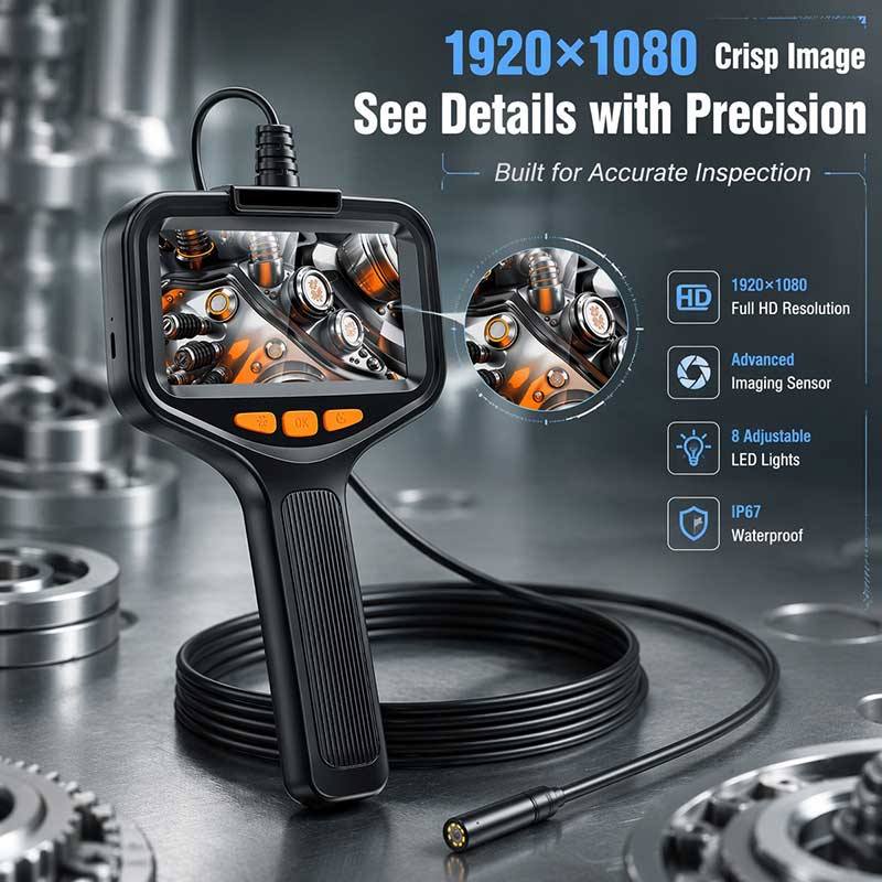 1080P HD Industrial Borescope  - огляд і ціна Photography Lighting Effects