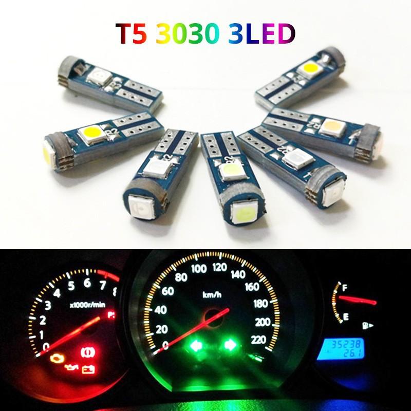 10Pcs T5 Led Bulb Canbus W3W 7 - огляд і ціна Interior Photography Lighting