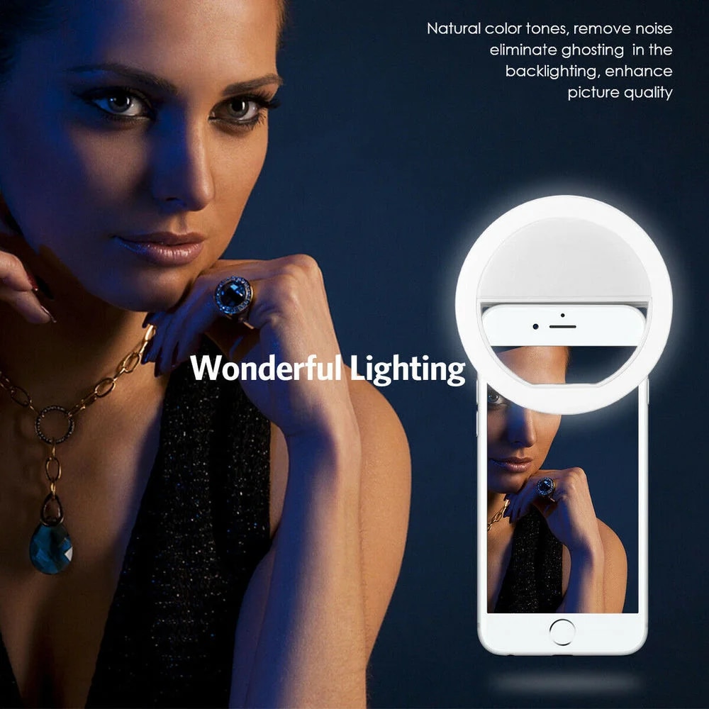 1pc USB Charge Cable LED Selfi - огляд і ціна Photography Lighting Continuous