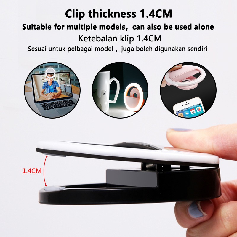 LED Selfie Ring Light 3 Level  - огляд і ціна Photography Lighting Continuous