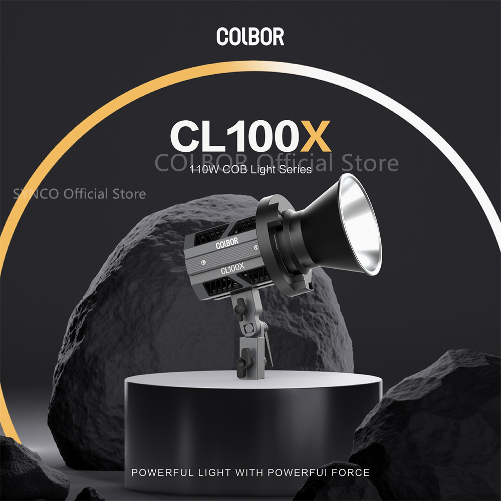 COLBOR CL100X COB Led Light Vi - огляд і ціна Photography Lighting Continuous