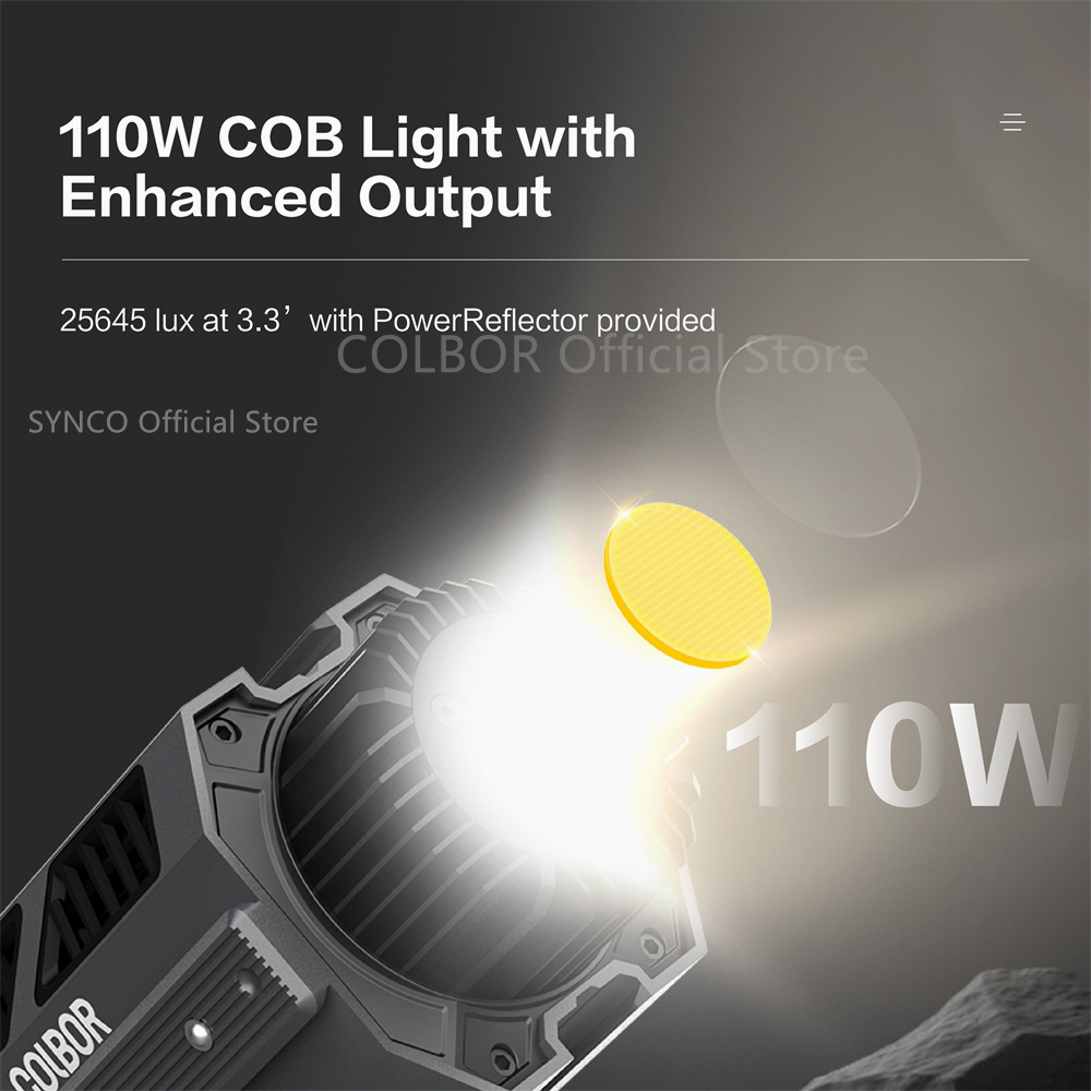 COLBOR CL100X COB Led Light Vi - огляд і ціна Photography Lighting Continuous