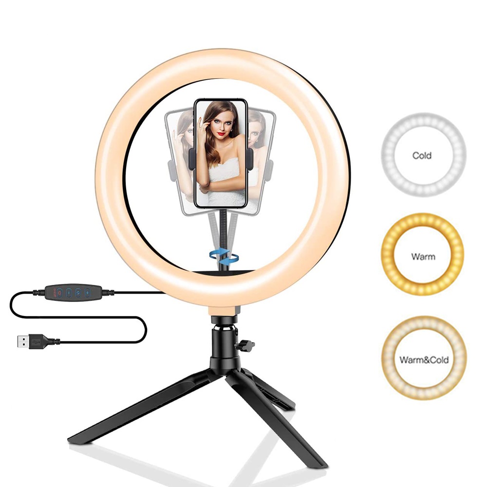26cm 10 inch Led Ring Selfie L - огляд і ціна Photography Lighting Overhead