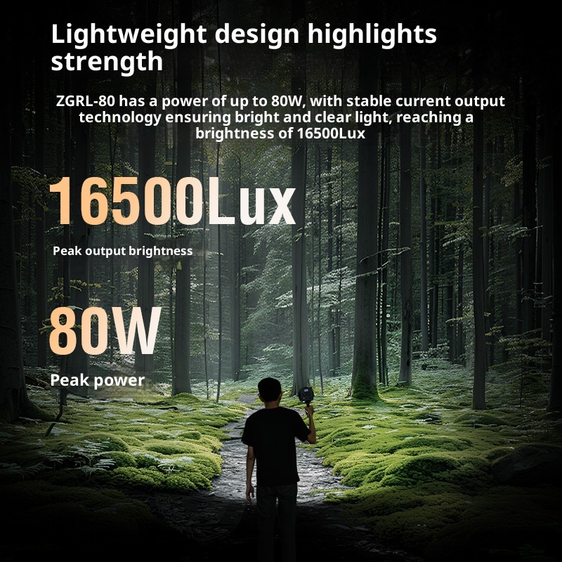 ZGRL80 80W COB LED Video Light - огляд і ціна Photography Lighting Continuous