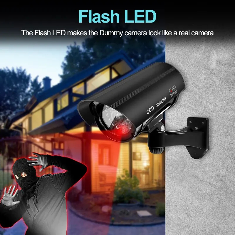 1PC Dummy Security Camera Watr - огляд і ціна Photography Lighting Effects