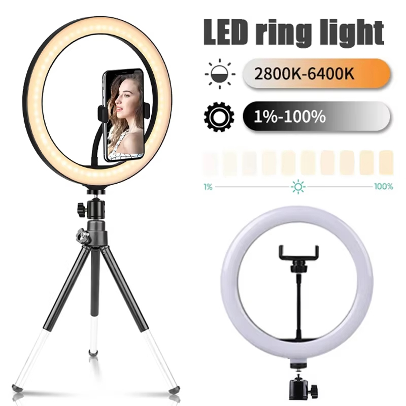 10 inch Selfie Ring Light Phot - огляд і ціна Photography Lighting Continuous