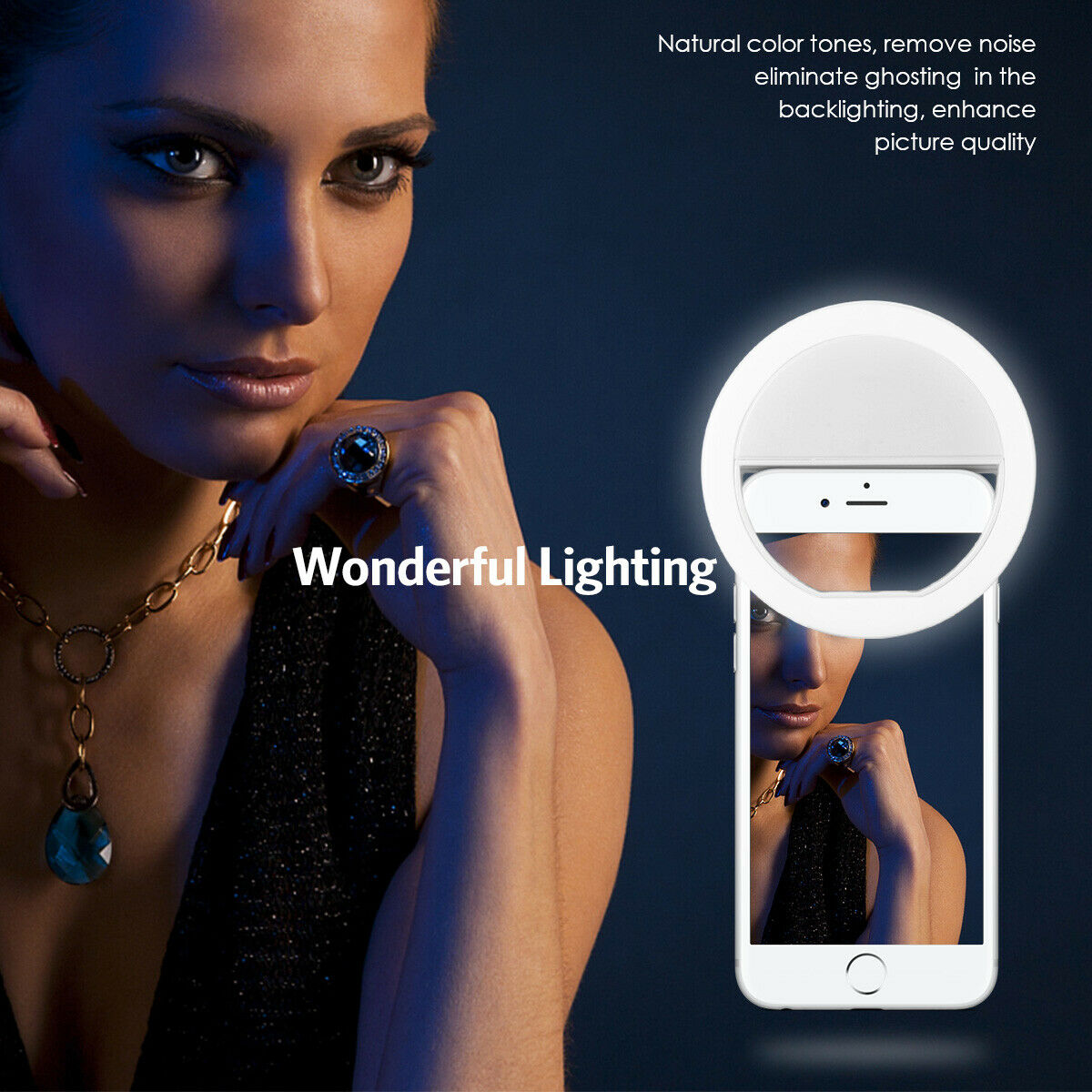 USB Charge Led Selfie Ring Lig - огляд і ціна Photography Lighting Overhead