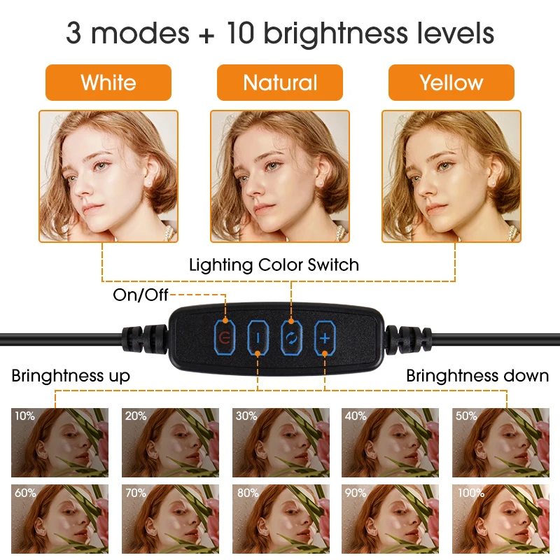 10 inch LED Selfie Ring Light  - огляд і ціна Photography Lighting Continuous