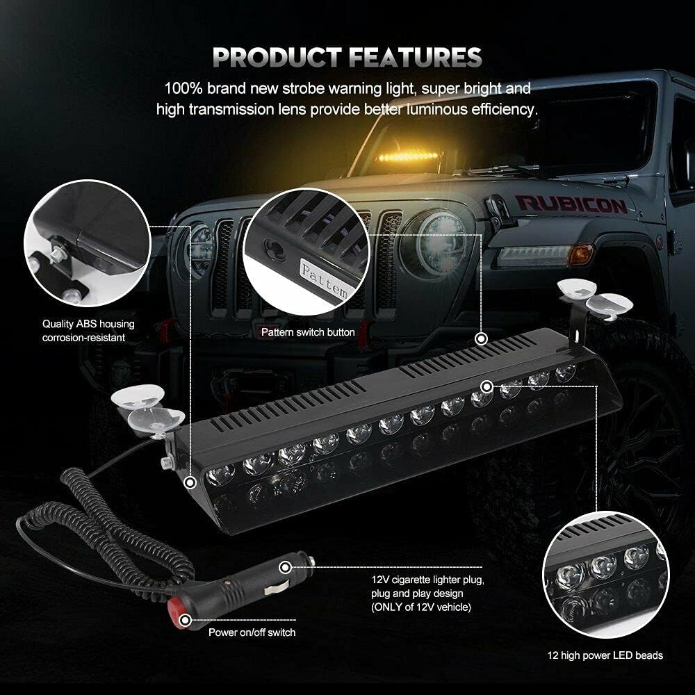 Led Emergency Strobe Light Win - огляд і ціна Interior Photography Lighting