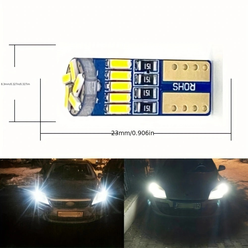 10pcs Car Led Light T10 4014 1 - огляд і ціна Interior Photography Lighting