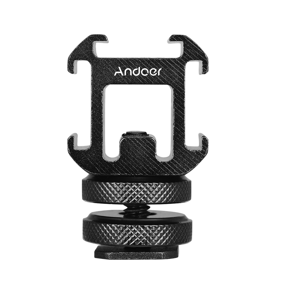 Andoer 3 Cold Shoe Mount Adapt - огляд і ціна Photography Lighting Continuous