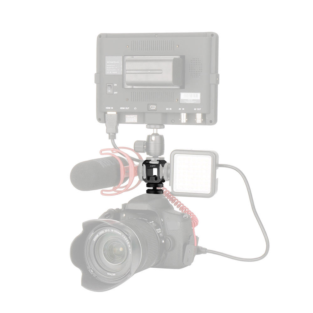 Andoer 3 Cold Shoe Mount Adapt - огляд і ціна Photography Lighting Continuous
