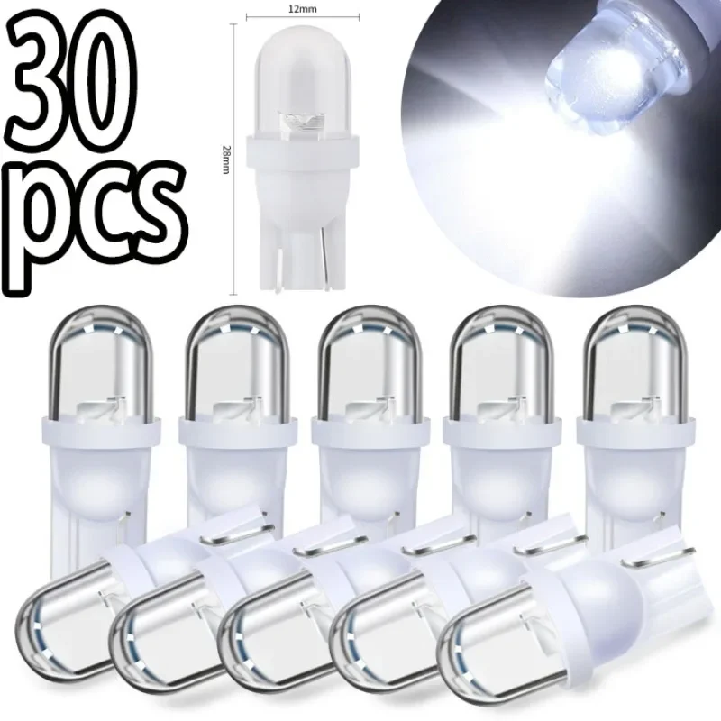 10/30pcs Car T10 Led Bulbs LED - огляд і ціна Interior Photography Lighting