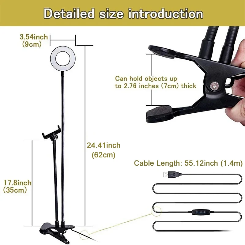 Universal Flexible Mobile Phon - огляд і ціна Photography Lighting Overhead