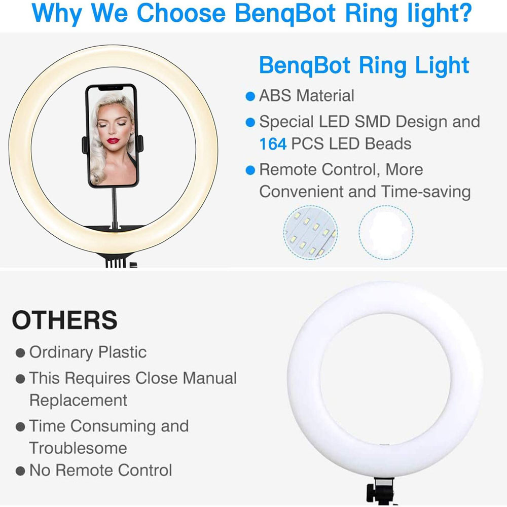26 33CM Video Lights Dimmable  - огляд і ціна Photography Lighting Overhead