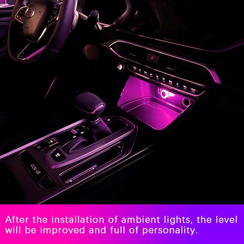Portable Car USB Ambient Light - огляд і ціна Interior Photography Lighting